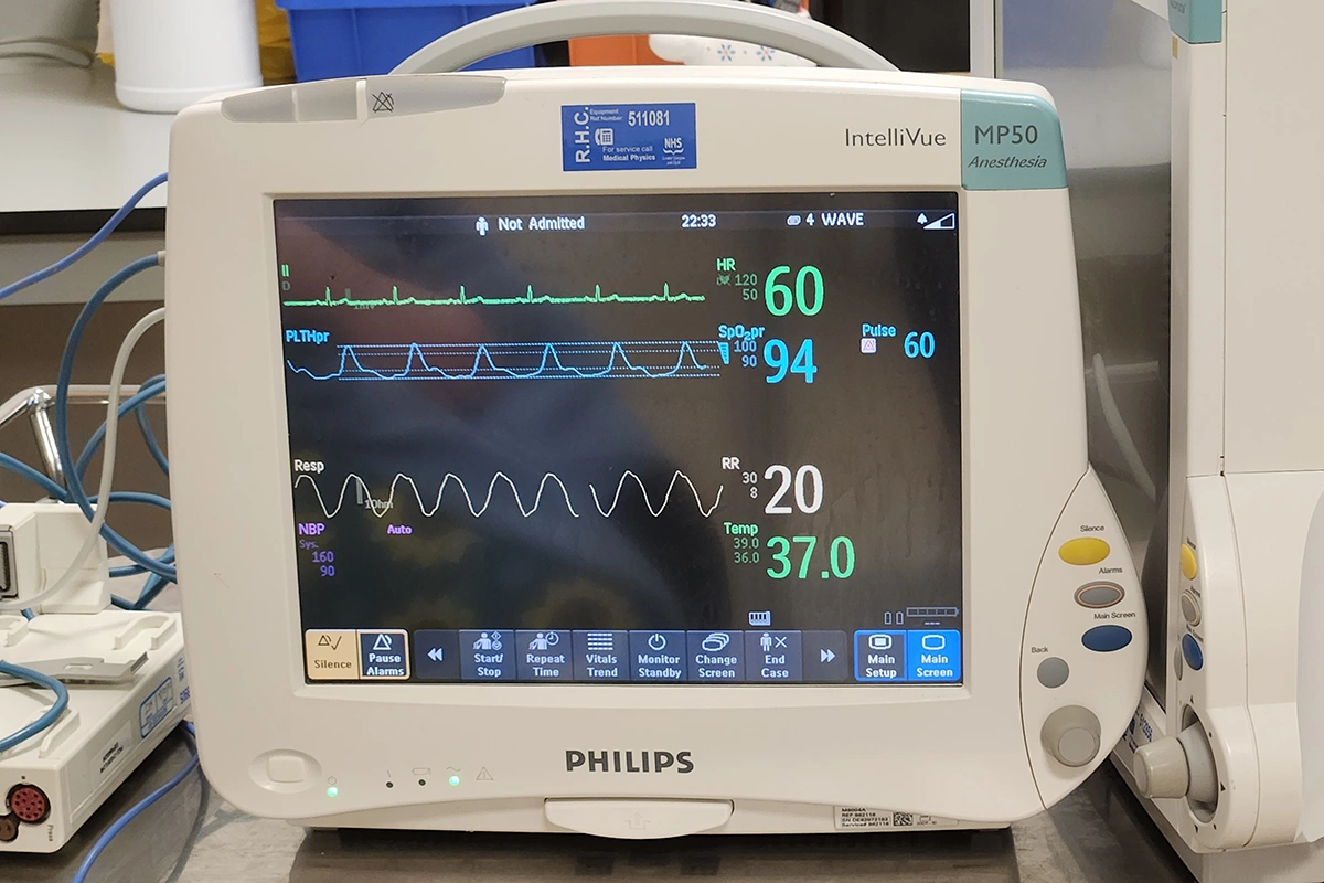 Wideblue Medtech Vital signs clinical trials