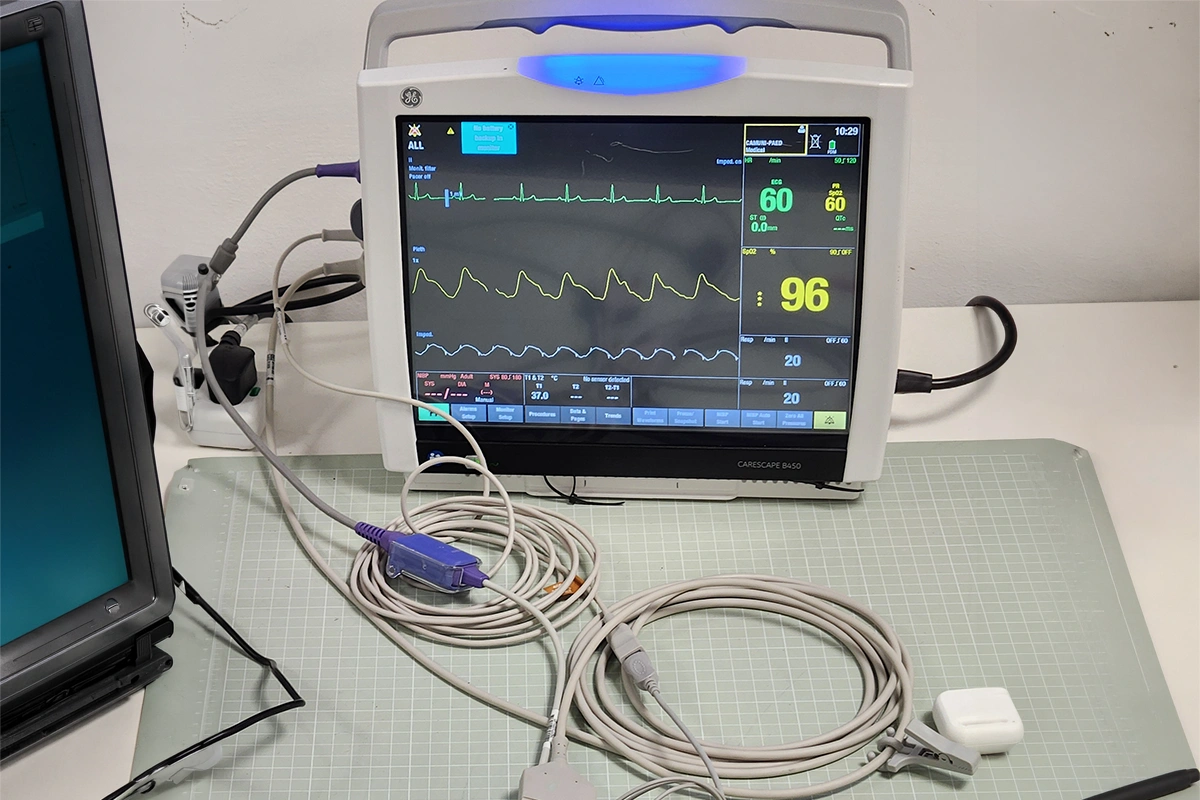 Wideblue Medtech Vital signs testing